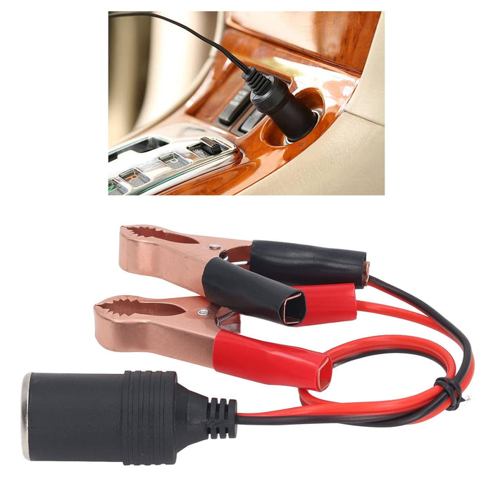 Cable de clip de cocodrilo de batería, arnés de cable 18AWG, inversor de coche 36V 10a - Quierox - Tienda Online