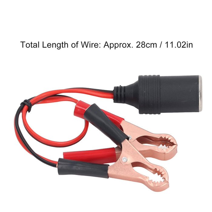 Cable de clip de cocodrilo de batería, arnés de cable 18AWG, inversor de coche 36V 10a - Quierox - Tienda Online