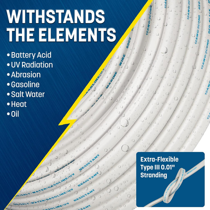 Cable de cobre OFC estañado dúplex 16/2 de doble conductor con revestimiento rojo y negro - Quierox - Tienda Online