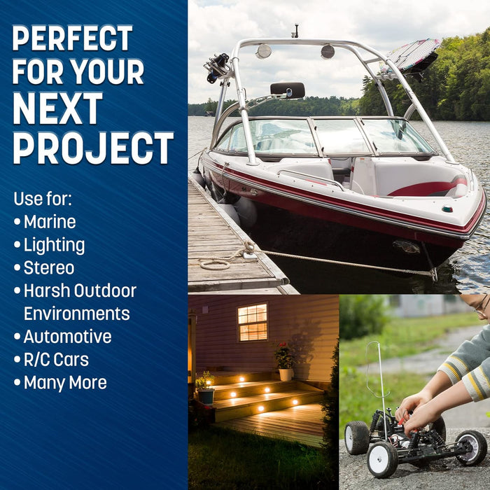 Cable de cobre OFC estañado dúplex 16/2 de doble conductor con revestimiento rojo y negro - Quierox - Tienda Online