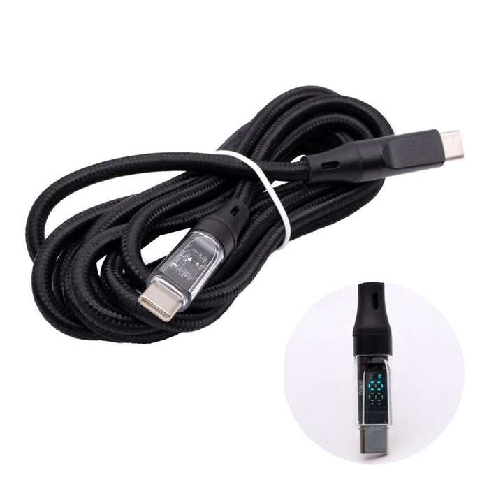 Cable de Datos y Carga Rápida de 120W Tipo C con Pantalla Led - Quierox - Tienda Online