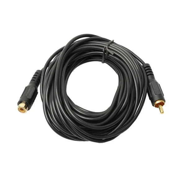 Cable de extensión compuesto de audio 1RCA macho a 1RCA hembra M/F - Quierox - Tienda Online