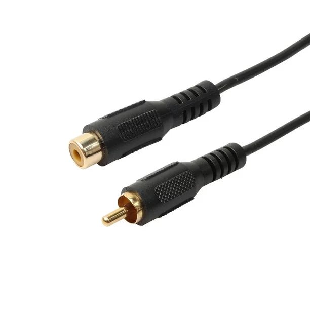 Cable de extensión compuesto de audio 1RCA macho a 1RCA hembra M/F - Quierox - Tienda Online