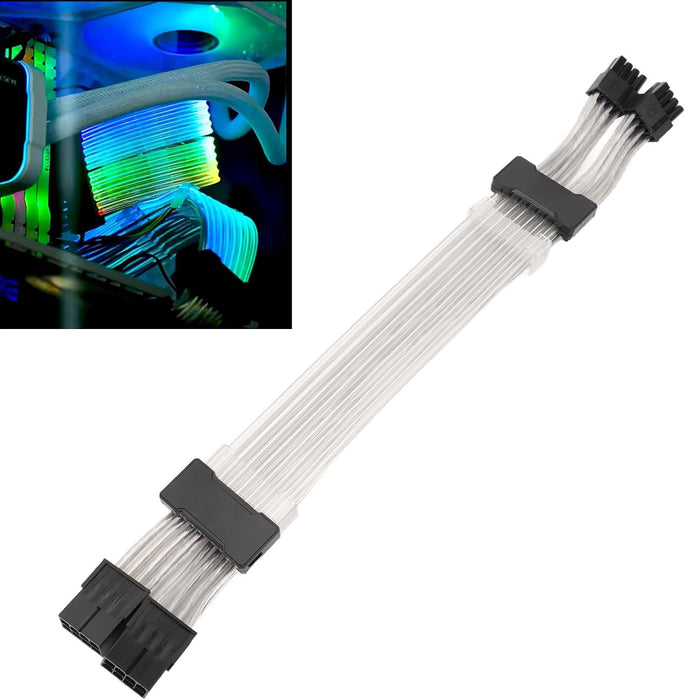 Cable de GPU RGB, 2 x ARGB GPU Cable de extensión de alimentación - Quierox - Tienda Online