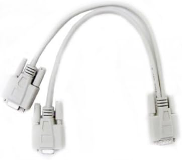 Cable divisor en Y para monitor VGA 1 macho a 2 hembras - Quierox - Tienda Online