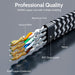 Cable Ethernet Cat 7 plano de 6.6 pies, cable LAN de red de Internet de alta velocidad - Quierox - Tienda Online