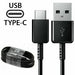 Cable para android (USB - A a USB - C) - Negro - 1.2 Metros - Quierox - Tienda Online