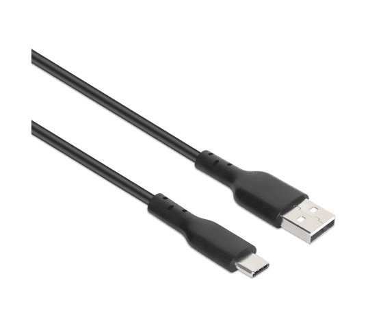 Cable USB - A a USB - C de alta velocidad - 480 Mbps - 1 metro - negro - Quierox - Tienda Online