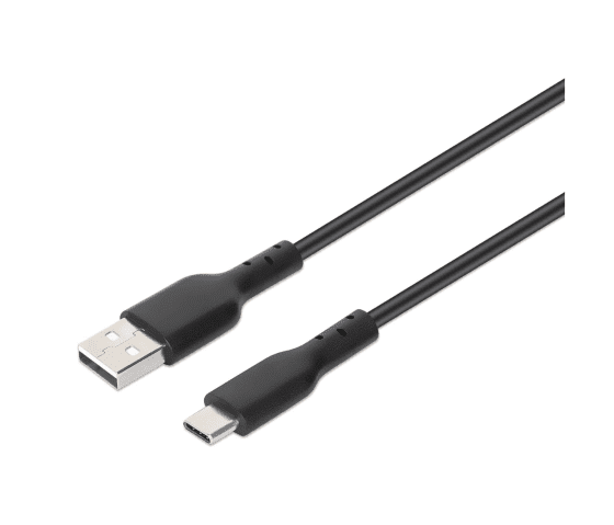 Cable USB - A a USB - C de alta velocidad - 480 Mbps - 1 metro - negro - Quierox - Tienda Online