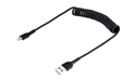 Cable USB de sincronización y carga de datos (Diseño retráctil) - Quierox - Tienda Online