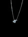 Cadena con colgante de corazón de doble amor - Quierox - Tienda Online