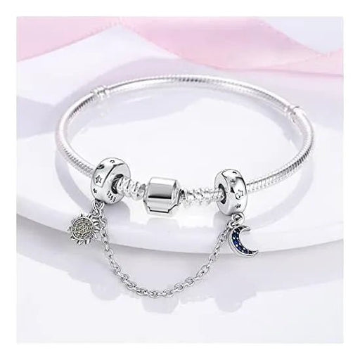 Cadena De Seguridad De Plata De Ley 925 Para Pulseras - Quierox - Tienda Online