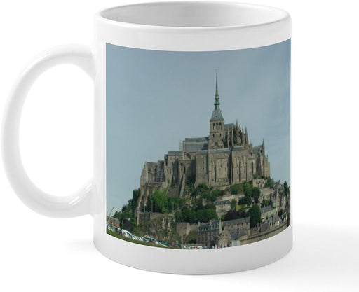 CafePress Mont Saint Michel Taza de café de cerámica - Quierox - Tienda Online