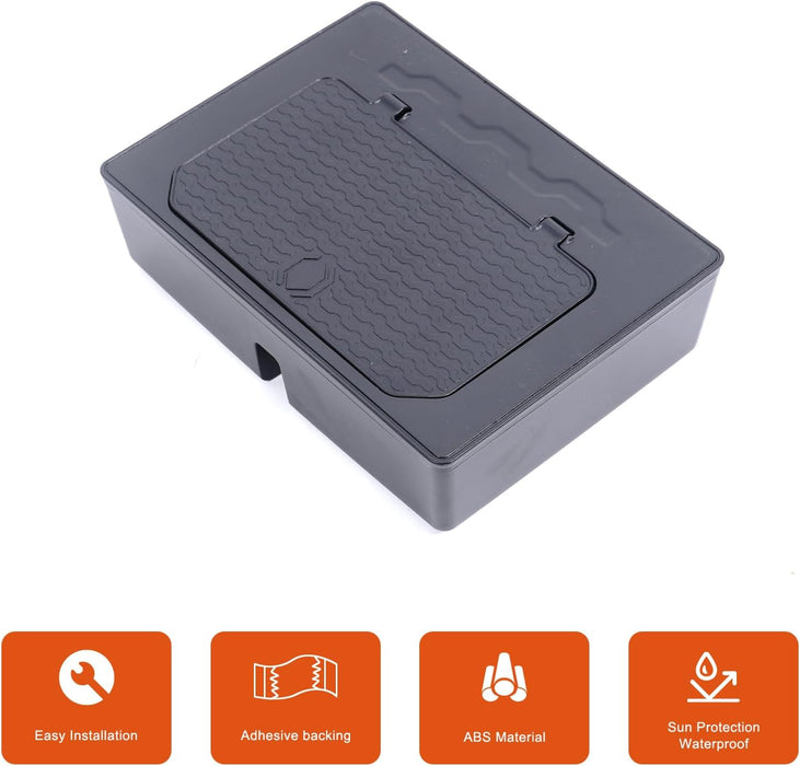 Caja de almacenamiento oculta en el reposabrazos para Mitsubishi L200 / Triton 2024 2025 - Quierox - Tienda Online