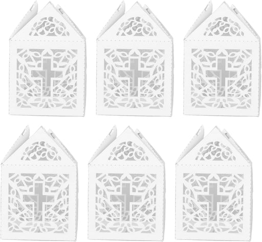 Caja de caramelo hueca, 50 piezas, con cinta multifunción, estilo europeo - Quierox - Tienda Online