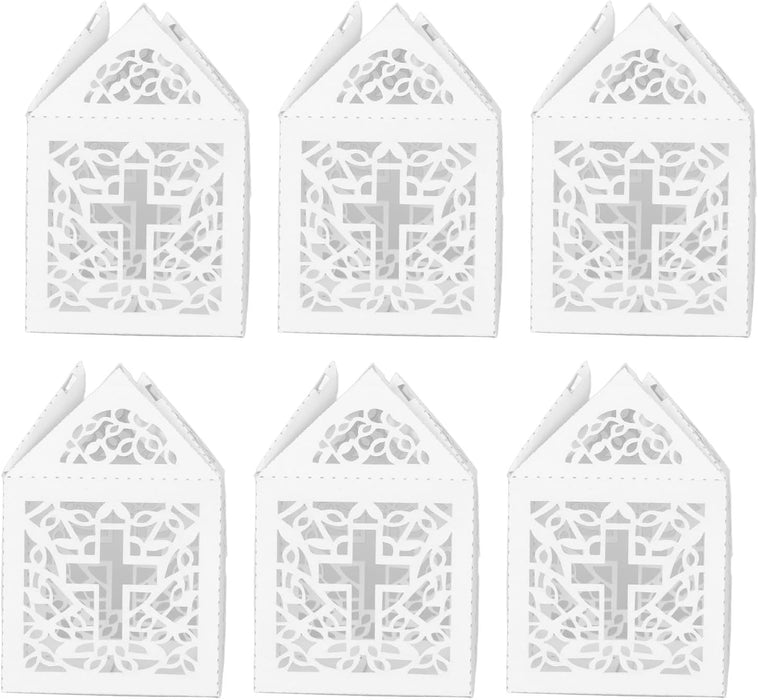 Caja de caramelo hueca, 50 piezas, con cinta multifunción, estilo europeo - Quierox - Tienda Online