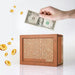 Caja de dinero Alcancía de madera desafío - Quierox - Tienda Online