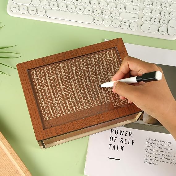 Caja de dinero Alcancía de madera desafío - Quierox - Tienda Online