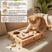 Caja de laberinto de enriquecimiento avanzada de rompecabezas de uñas para gatos - Quierox - Tienda Online