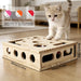 Caja de laberinto de enriquecimiento avanzada de rompecabezas de uñas para gatos - Quierox - Tienda Online