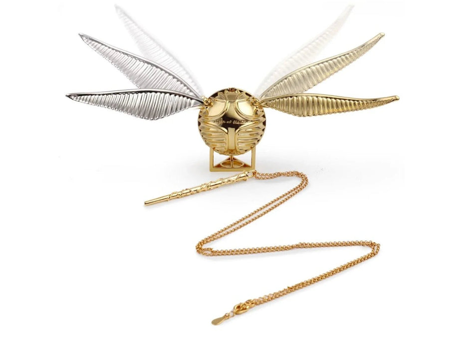 Caja de metal para guardar anillos de Snitch Dorada, ideal para mujeres - Quierox - Tienda Online