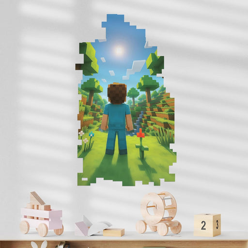 Calcomanía de pared personalizada de videojuegos para niños - Quierox - Tienda Online