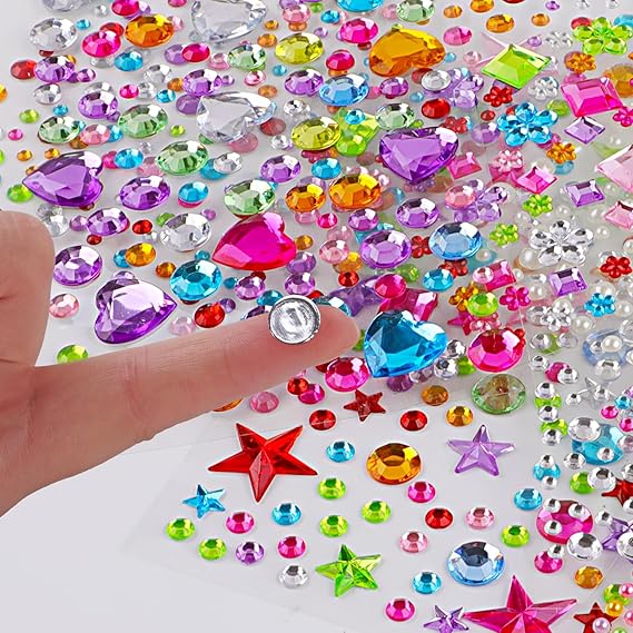 Calcomanías de gemas, 3005 calcomanías de diamantes de imitación - Quierox - Tienda Online