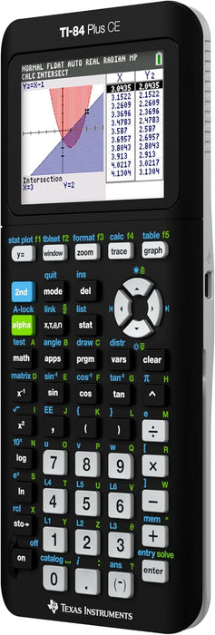Calculadora gráfica TI84PLSCEBLUBRY de Texas Instruments, Negro - Quierox - Tienda Online
