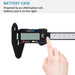 Calibrador Digital electrónico de 150mm y 100mm, calibrador Vernier con esfera de fibra de carbono, micrómetro, herramienta de medición - Quierox - Tienda Online