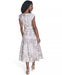 Calvin Klein Vestido midi de cuello en V con cinturón de buceo para mujer - Quierox - Tienda Online
