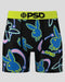 Calzoncillos bóxer PSD x Playboy Rave en color negro con un estampado gráfico - Quierox - Tienda Online