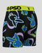 Calzoncillos bóxer PSD x Playboy Rave en color negro con un estampado gráfico - Quierox - Tienda Online