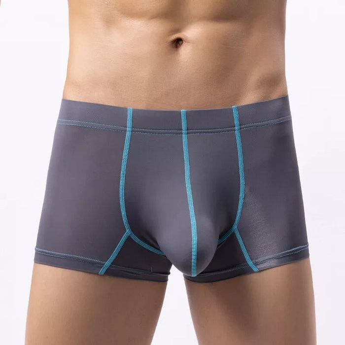 Calzoncillos boxer suaves y elásticos para hombre de seda helada - Quierox - Tienda Online