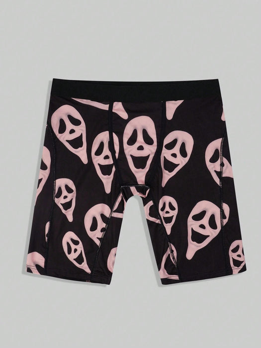 Calzoncillos tipo bóxer con estampado de fantasmas para hombres - Quierox - Tienda Online