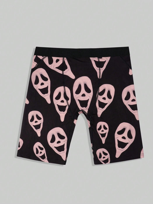 Calzoncillos tipo bóxer con estampado de fantasmas para hombres - Quierox - Tienda Online