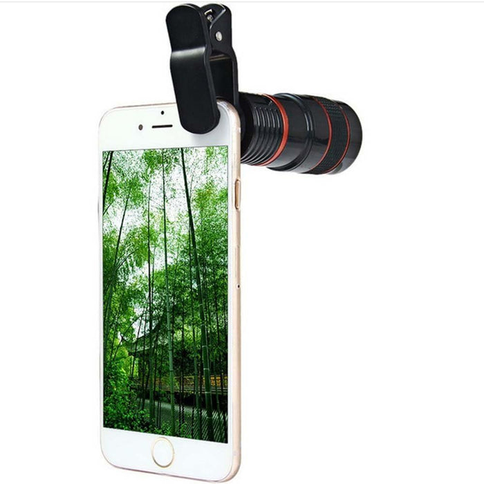 Cámara de teléfono con clip universal, lente de zoom óptico de 8x - Quierox - Tienda Online