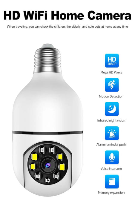 Cámaras de seguridad inalámbricas OURLIFE con seguimiento automático, visión nocturna