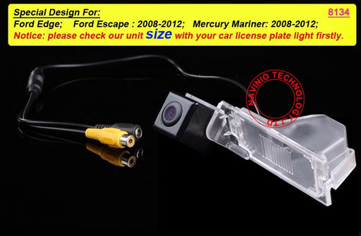 Cámara de visión trasera para coche, cámara de estacionamiento de repuesto para Ford Edge Escape 2008 - 2012 - Quierox - Tienda Online