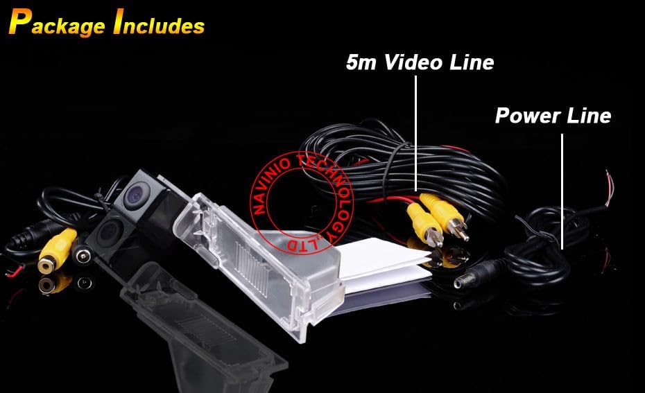 Cámara de visión trasera para coche, cámara de estacionamiento de repuesto para Ford Edge Escape 2008 - 2012 - Quierox - Tienda Online
