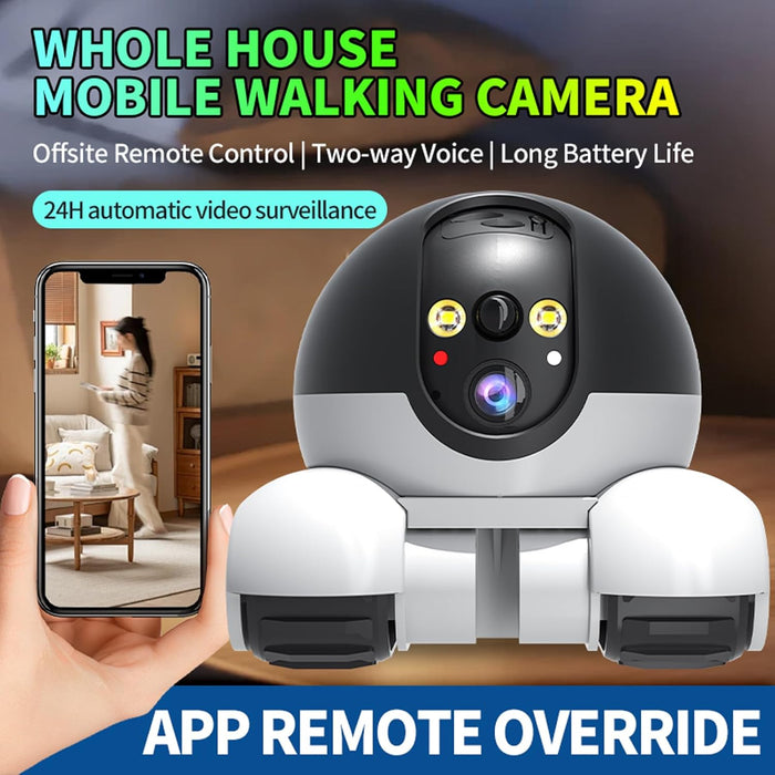Cámara giratoria de 360 grados para mascotas con lente Dual y visión nocturna - Quierox - Tienda Online