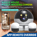 Cámara giratoria de 360 grados para mascotas con lente Dual y visión nocturna - Quierox - Tienda Online