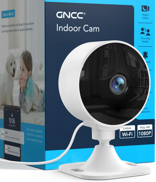 Cámaras GNCC para seguridad del hogar, cámara de seguridad interior - Quierox - Tienda Online
