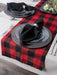 Camino de mesa clásico estilo granja de la colección Buffalo Check de DII, 14"x108" - Quierox - Tienda Online