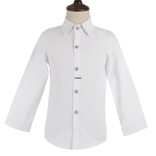 Camisa blanca formal de lujo para niños - Quierox - Tienda Online