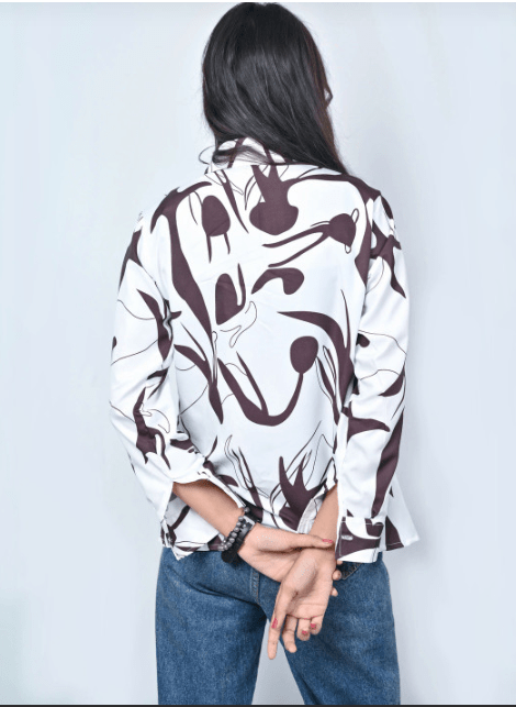 Camisa casual moderna estampada para mujer - Quierox - Tienda Online