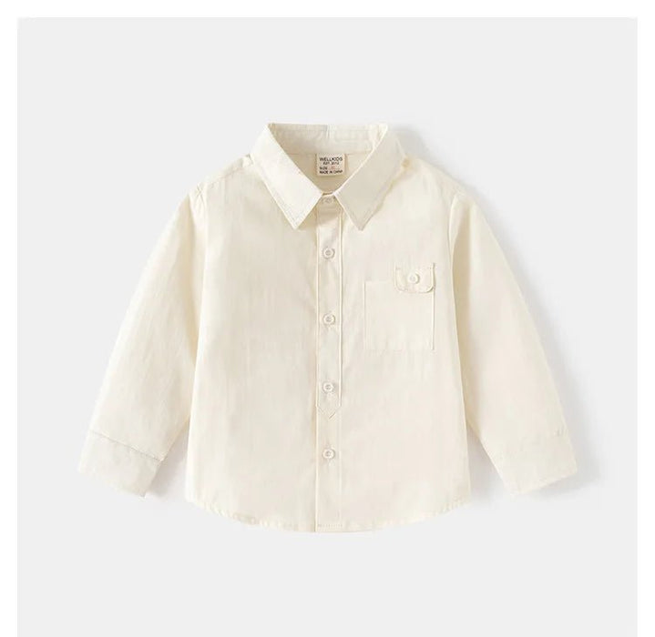 Camisa de cuello vuelto de manga larga para niños - Quierox - Tienda Online