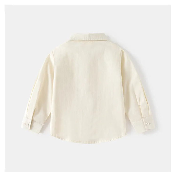 Camisa de cuello vuelto de manga larga para niños - Quierox - Tienda Online