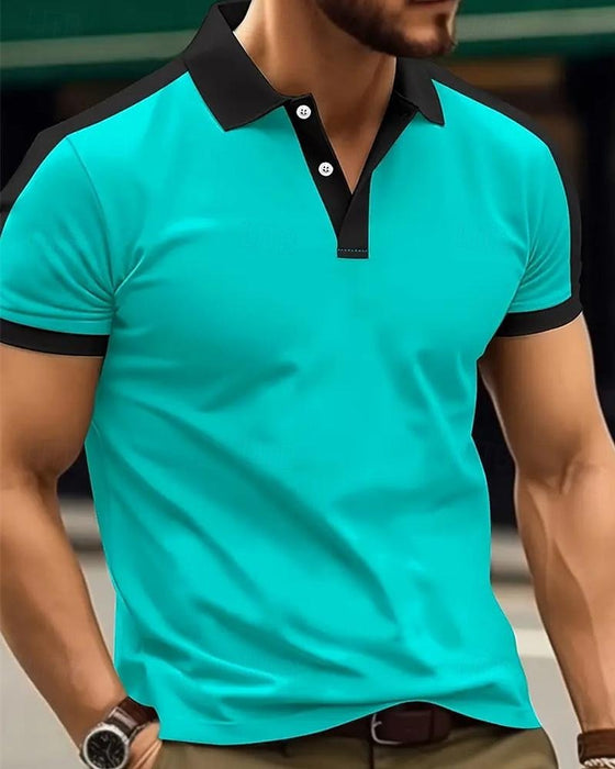 Camisa de golf para hombre, polo de golf, informal, de trabajo - Quierox - Tienda Online