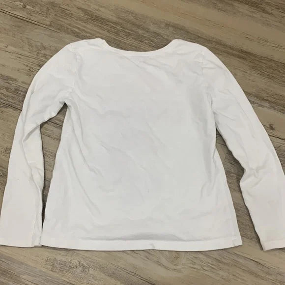 Camisa de manga larga para niña con brillo de unicornio navideño de Papá Noel - Quierox - Tienda Online