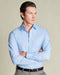 Camisa de sarga que no necesita planchado - Azul cielo - Quierox - Tienda Online